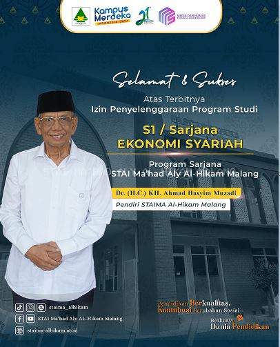 STAIMA Al-Hikam Malang Resmi Mendapatkan Izin Penyelenggaraan Prodi Ekonomi Syariah (S1)